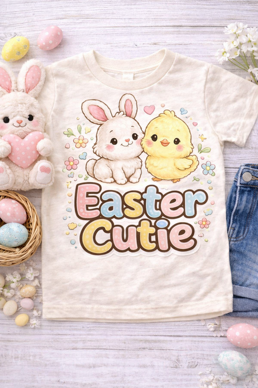 Easter Cutie – Easter Digital Art PNG